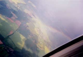 Aerial rainbow