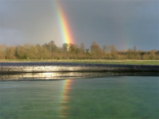 Reflected rainbow