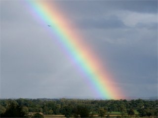 Bright rainbow