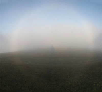 Full 360 degree fogbow