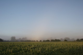 Obvious fogbow fragment