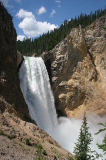 Lower Falls from the gorge