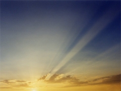 Crepuscular rays