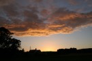 Bright Sunset Rainbow