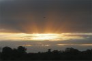 Crepuscular Rays near Sunset