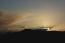 Cloud Shadows at Sunset