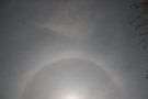 Strong Lunar Halo