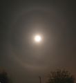 Weak Lunar Halo