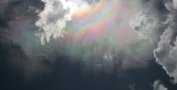 Strong Iridescent Cloud