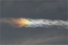 Contrail Sundog